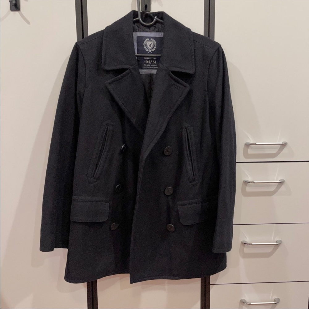 Mens black coat